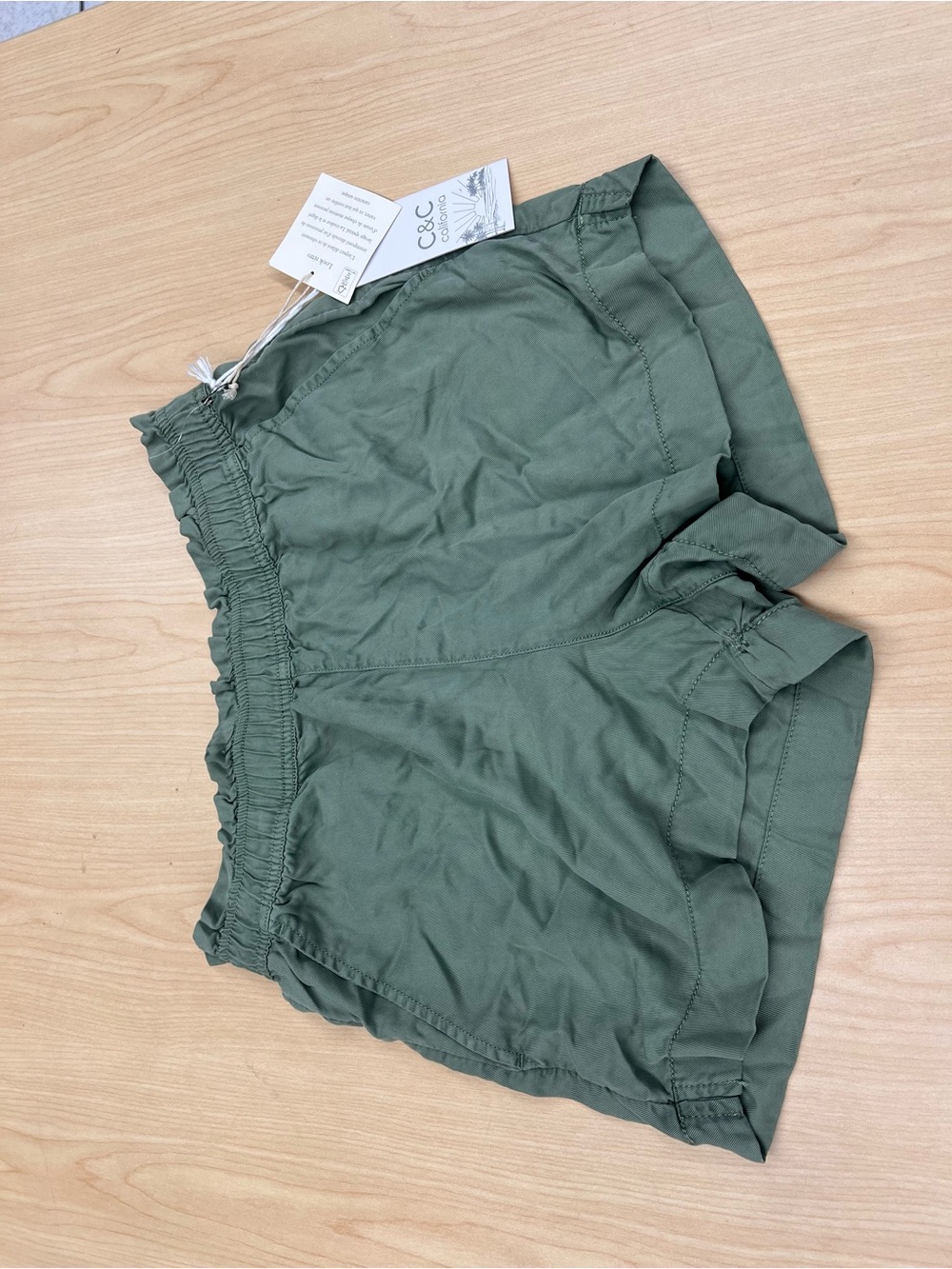 C&C California Olive Pull-On Athletic Shorts
